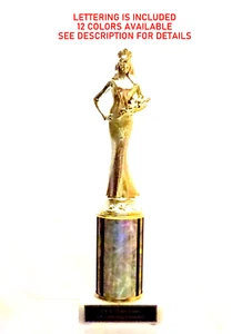 CONCURSO DE BELLEZA TROFEO TROFEO TROFEOS PIEZAS TOP TOPS 9 COLORES - Imagen 1 de 2