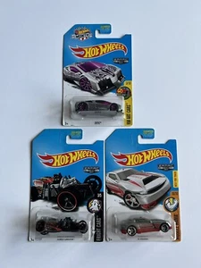 2017 Hot Wheels Walmart Zamac HW ZOTIC, STREET CREEPER, D-MUSCLE Old Vintage - Picture 1 of 11