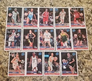 Juego de 14 cartas 2024 Panini instantáneo clasificación WNBA novato Donruss Caitlin Clark RC - Imagen 1 de 8