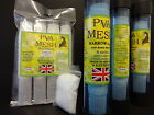 WESTMORE PVA MESH NARROW 25mm For Carp Stocking Rig Bait Bags Boilie Pellet mix 