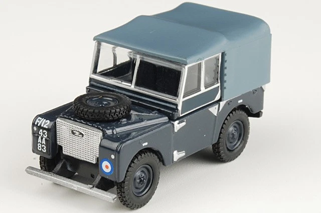 76LAN180004 Oxford Diecast Land Rover Serie I SWB 1/76 Modelo RAF Foto 1 de 2