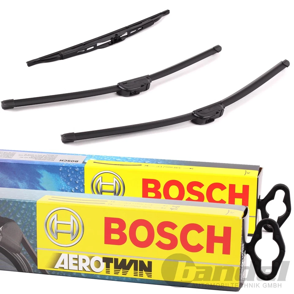 BOSCH Twin 608 Avant + Essuie-Glace H309 Adapté pour Toyota Land Cruiser - Photo 1/4