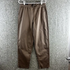 Pantalones Brixton Madrid Para Hombre Pequeños Beige Cintura Elástica Sin Dobladillo Preppy Informales - Imagen 1 de 10