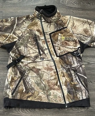 Scent Blocker Realtree Camo Hunting Jacket Medium RealTree ScentBlocker Antler - Image 1 of 4