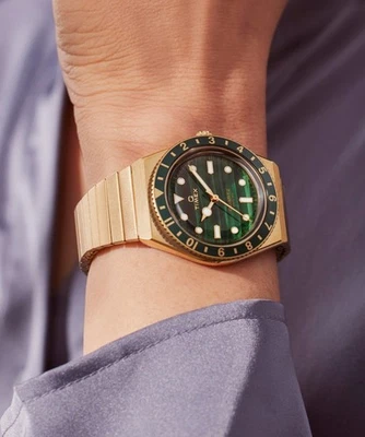 Reloj Timex TW2V92200VQ Q Timex esfera verde malaquita 36 mm nuevo Foto 1 de 3