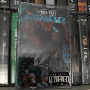 Genius GZA Liquid Sword FACTORY SEALED cassette album (Hologram) sleeve - Picture 1 of 7