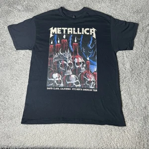 Metallica M72 Tour T-Shirt Reprint Santa Clara Night 1 June 20 2025 Gildan Large - Picture 1 of 16