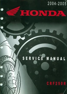Honda CRF250R 2004-2005 Full Service Manual - Picture 1 of 7