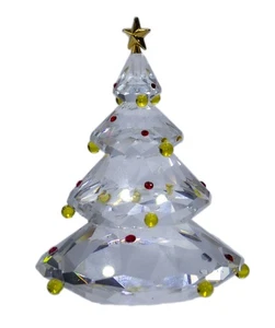 Statuina in cristallo Swarovski, albero di Natale, (266945) 3,3" nuova con scatola - Foto 1 di 3