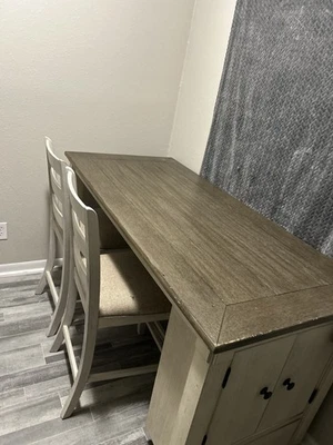 Counter Height Dining Table for Kitchen 4 Piece Set Dining Table Set - Image 1 of 2