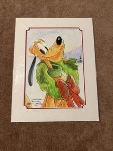 Disney Künstlerdruck - Randy Noble - Pluto's Holiday 14x18 - Bild 1 von 5