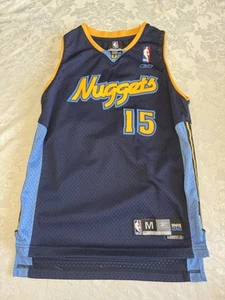 Reebok NBA Carmelo Anthony 15 Denver Nuggets Kids Med 10-12 Jersey Basketball - Picture 1 of 9