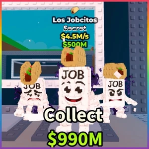 Los Jobcitos /  VERY RARE ✅  Steal a Brainrot🔥ROBLOX - Picture 1 of 1