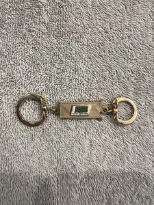 Vintage Penn Central Railroad Metal Key Ring Chain. Used. - Picture 1 of 6