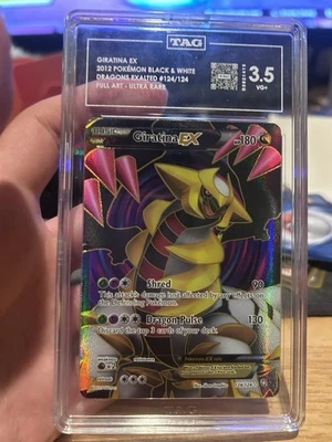 Giratina Ex 2012 Pokemon Black And White Dragons Exalted #124/124 - Image 1 of 2