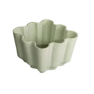 Antique Shelley England White French Diamond Stoneware Pudding Jelly Mold Baking - Picture 1 of 9