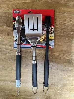 Weber Precision 3-Piece Grill Set BBQ - 6764 - Brand New - Image 1 of 3