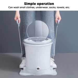 White Electric Free Manual Dehydrator Large Capacity Small Hand Pull Rope Fo SET - Picture 1 of 12