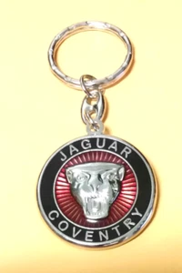 Jaguar Schlüsselanhänger Coventry Logo beidseitig - Maße 37mm - Picture 1 of 1