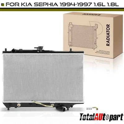 Radiador con enfriador de aceite de transmisión para Kia Sephia 1994 1995 1996 1997 1,6 L 1,8 L Foto 1 de 4