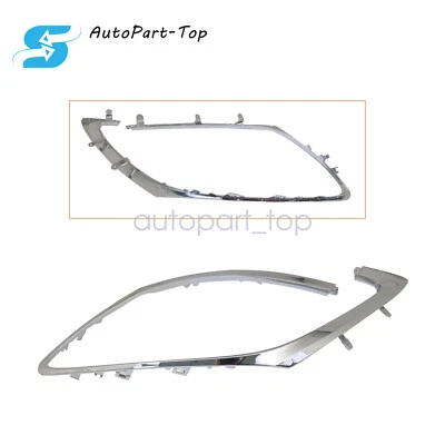 Marco decorativo de faro lateral izquierdo cromado para Lexus GS300 GS430 2005-2011 Foto 1 de 4