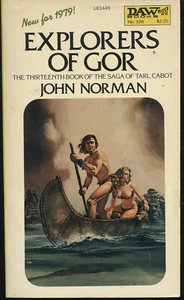 EXPLORERS OF GOR by John Norman DAW 328 1979 1st Print 1st Edition like new - Bild 1 von 1