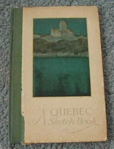 1926 A Quebec Sketch Book by Esther Brann watercolors Quebec Canada - Picture 1 of 7