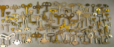 Massive Assorted Clock Winding Key Lot #2 - Watchmaker Bench Repair Tools