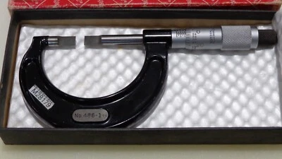 Starrett 486P-1  Blade Type Micrometer With Original Box And Paper  Work - Image 1 of 4