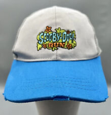 SCOOBY-DOO Men’s Cap Snapback Distressed Hanna-Barbera RUN Mesh Trucker Hat Logo
