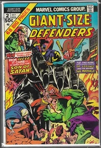 Cubierta Giant-Size Defenders #2 de octubre de 1974 John Romita Sr. En muy buen estado - Imagen 1 de 1