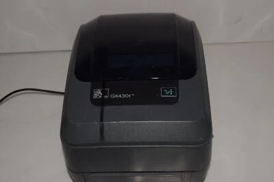 ^^ ZEBRA GX430T THERMAL LABEL PRINTER (SSM6) - Image 1 of 4