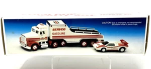 VTG NEW Servco Toy Truck And Racer 1992 Working Lights and Friction Motor Racer - Picture 1 of 21