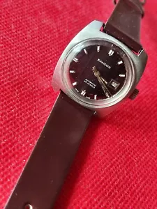Rare Vintage SANDOZ 25 Jewels 27mm Ladies Stainless Steel Automatic Watch _3684 - Picture 1 of 13