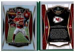 Select Football Premier Level Holo Silver #130 Patrick Mahomes Chiefs 2020  - Imagen 1 de 1