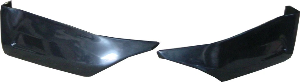 Juego de delantales traseros para parachoques estilo Mugen Acura TL 04-06 plástico negro sin pintar Foto 1 de 1