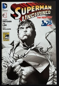 Superman Unchained #1 SDCC Sketch Variant by Jim Lee DC Comics NM ! Box#1 - Picture 1 of 3