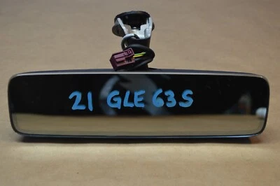 2021 W167 MERCEDES BENZ GLE63 S AMG INTERIOR REAR VIEW MIRROR BLACK 1678103304 - Image 1 of 4