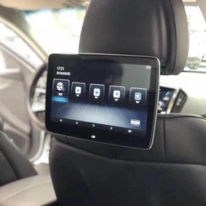 Car Headrest Monitor 4K HD Video Player Android Airplay Tablet For Mercedes-Benz - Picture 1 of 8
