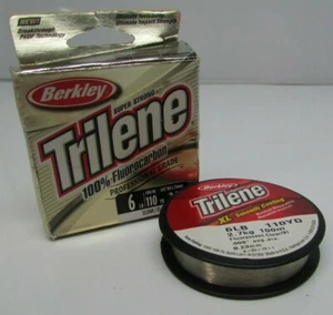 Berkley Trilene Fluorocarbon Clear Fishing Line 6LB 110YD 2.7KG TFPS6-15 NEW - Picture 1 of 6