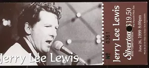 JERRY LEE LEWIS TICKET STUB (W844) LAS VEGAS, NV 06/26/99 - Picture 1 of 2