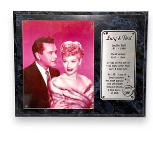 I Love Lucy Wall 12x15 Plaque Desi Arnaz Lucille Ball Mounted Photo 8x10 Photo - Picture 1 of 8