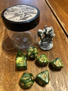 SoCal Dungeons And Dragons Club Die Set und Figur - Bild 1 von 6