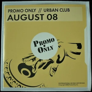 PROMO ONLY "URBAN CLUB AUGUST 2008" DJ PROMO 2X CD COMPILATION LL COOL J *NEW* - Picture 1 of 4