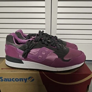 Saucony Shadow 5000 2013 Sohle Box Three Brothers 3 Magenta Pink Grau Größe 11 DS - Bild 1 von 7
