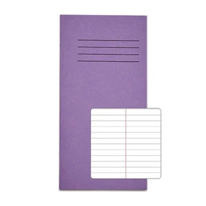 108 RHINO 8 x 4 Exercise Book 32 Page 8mm Lined with Centre Margin VNB005-122 - Picture 1 of 24