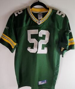 Reebok Green Bay PACKERS Embroidered  Jersey #52 Clay Matthews NEW No Tags