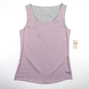 COLDWATER CREEK Activewear Tank Top Shimmery Fabric Lined Crinkle Womens XS NWT - Picture 1 of 8
