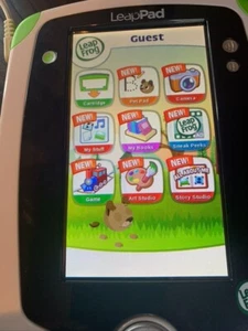 Tableta para juegos Leapfrog LeapPad Edutainment para niños - Excelente estado probada y funcionando - Imagen 1 de 10