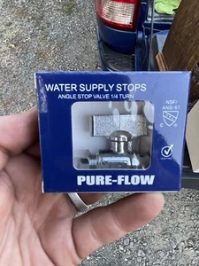 reiner Durchfluss Wasserzulauf stoppt 1/4 Umdrehung - Bild 1 von 6